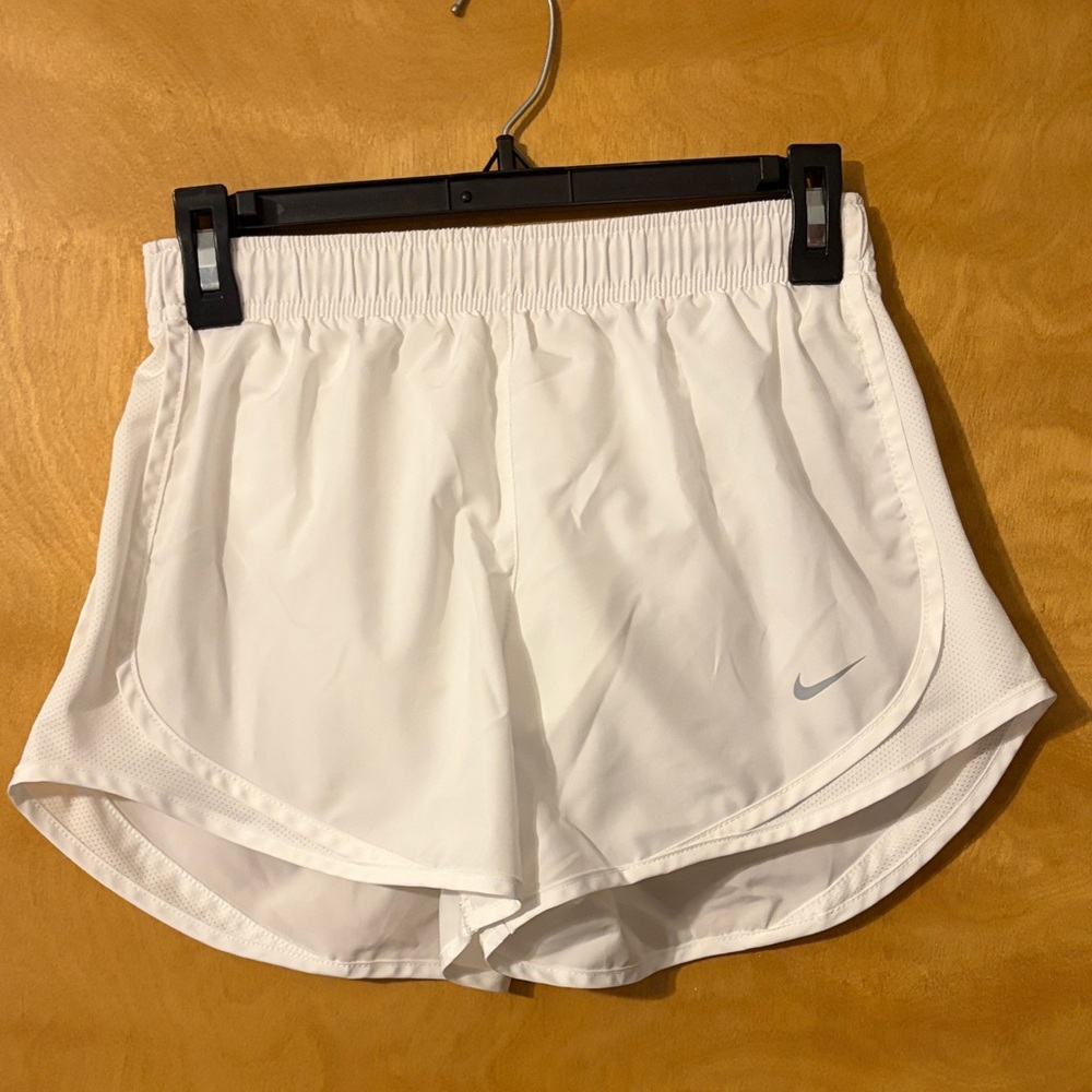 Nike Women's Athletic White Shorts